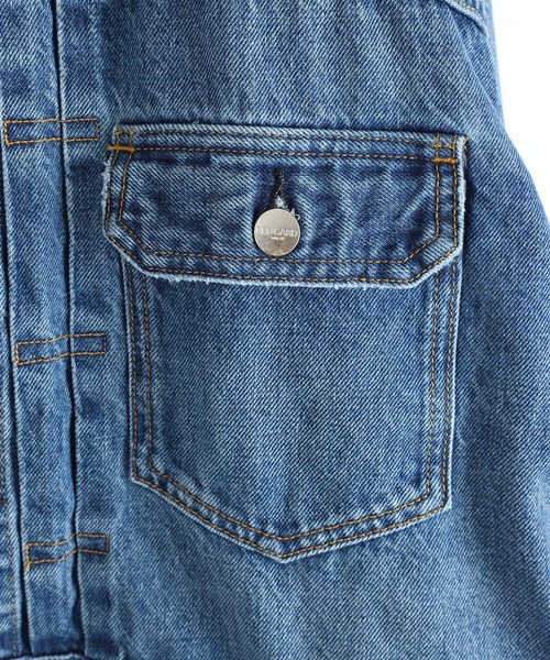 RED CARD TOKYO（レッドカード）の「RED CARD TOKYO / レッドカード トーキョー：【レディース】Lafayette：72W18001[DEA]（デニムジャケット・レディース・インディゴブルー・1）」の4枚目の写真