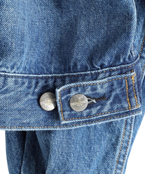 RED CARD TOKYO（レッドカード）の「RED CARD TOKYO / レッドカード トーキョー：【レディース】Lafayette：72W18001[DEA]（デニムジャケット・レディース・インディゴブルー・1）」の6枚目の写真