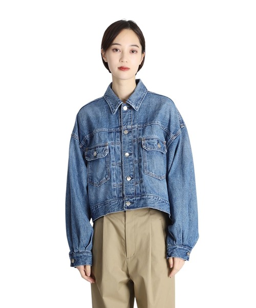 RED CARD TOKYO（レッドカード）の「RED CARD TOKYO / レッドカード トーキョー：【レディース】Lafayette：72W18001[DEA]（デニムジャケット・レディース・インディゴブルー・1）」の8枚目の写真