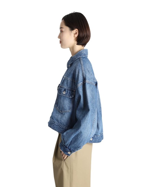 RED CARD TOKYO（レッドカード）の「RED CARD TOKYO / レッドカード トーキョー：【レディース】Lafayette：72W18001[DEA]（デニムジャケット・レディース・インディゴブルー・1）」の9枚目の写真