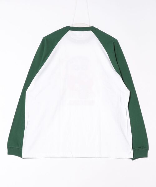 Rendez-Vous(ランデヴー)の「【 クレヨンしんちゃん 】 ロングスリーブTシャツ 25W10(Tシャツ/カットソー・レディース・ホワイト×グリーン/ホワイト/ホワイト×ネイビー・X-LARGE/LARGE)」の4枚目の写真