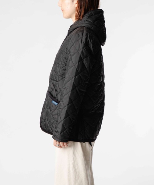 LAVENHAM（ラベンハム）の「LAVENHAM CRAYDON ラベンハム クレイドン キルティングジャケット（ダウンジャケット/コート・レディース・ブラック系2/ネイビー系1/ブラック系1・12/8）」の6枚目の写真