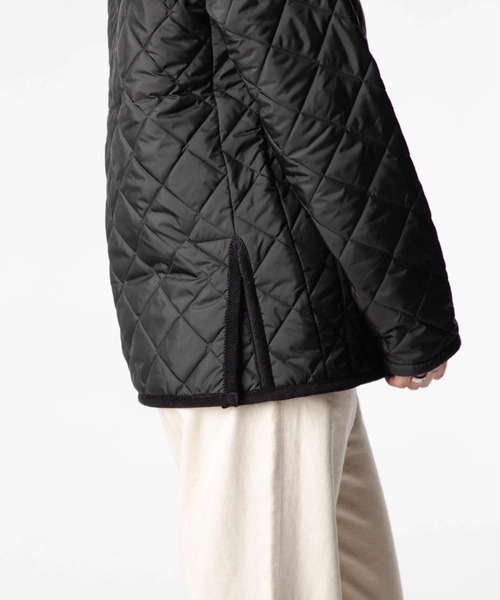 LAVENHAM（ラベンハム）の「LAVENHAM CRAYDON ラベンハム クレイドン キルティングジャケット（ダウンジャケット/コート・レディース・ブラック系2/ネイビー系1/ブラック系1・12/8）」の8枚目の写真