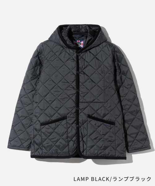 LAVENHAM（ラベンハム）の「LAVENHAM CRAYDON ラベンハム クレイドン キルティングジャケット（ダウンジャケット/コート・レディース・ブラック系2/ネイビー系1/ブラック系1・12/8）」の9枚目の写真