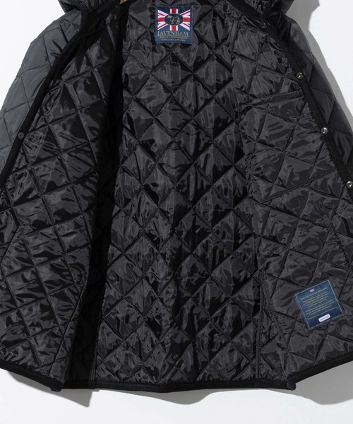 LAVENHAM（ラベンハム）の「LAVENHAM CRAYDON ラベンハム クレイドン キルティングジャケット（ダウンジャケット/コート・レディース・ブラック系2/ネイビー系1/ブラック系1・12/8）」の11枚目の写真