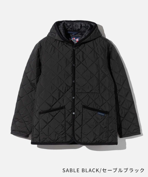 LAVENHAM（ラベンハム）の「LAVENHAM CRAYDON ラベンハム クレイドン キルティングジャケット（ダウンジャケット/コート・レディース・ブラック系2/ネイビー系1/ブラック系1・12/8）」の12枚目の写真