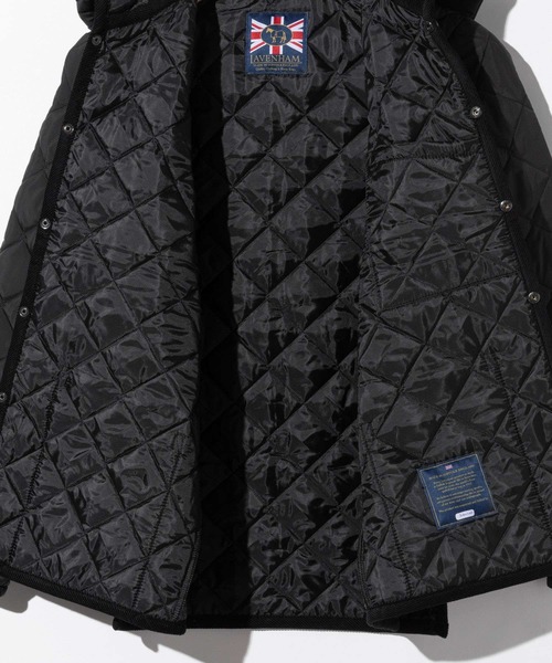 LAVENHAM（ラベンハム）の「LAVENHAM CRAYDON ラベンハム クレイドン キルティングジャケット（ダウンジャケット/コート・レディース・ブラック系2/ネイビー系1/ブラック系1・12/8）」の15枚目の写真