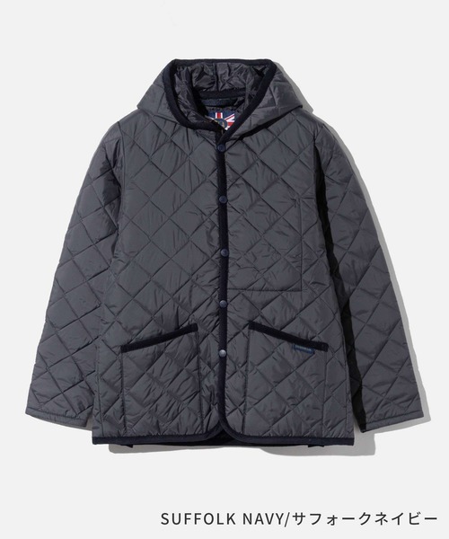 LAVENHAM（ラベンハム）の「LAVENHAM CRAYDON ラベンハム クレイドン キルティングジャケット（ダウンジャケット/コート・レディース・ブラック系2/ネイビー系1/ブラック系1・12/8）」の17枚目の写真