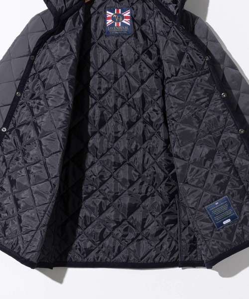 LAVENHAM（ラベンハム）の「LAVENHAM CRAYDON ラベンハム クレイドン キルティングジャケット（ダウンジャケット/コート・レディース・ブラック系2/ネイビー系1/ブラック系1・12/8）」の19枚目の写真