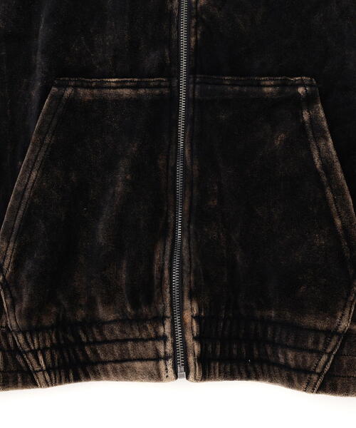 DANKE SCHON（ダンケシェーン）の「【WEB&DEPOT限定】DankeSchon/ダンケシェーン/VELOUR JACKET（その他アウター・レディース・ブラック/ブラウン・L/XL/M）」の16枚目の写真
