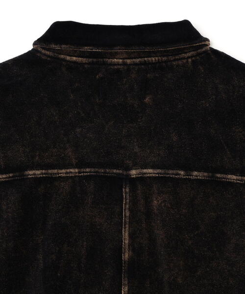 DANKE SCHON（ダンケシェーン）の「【WEB&DEPOT限定】DankeSchon/ダンケシェーン/VELOUR JACKET（その他アウター・レディース・ブラック/ブラウン・L/XL/M）」の14枚目の写真