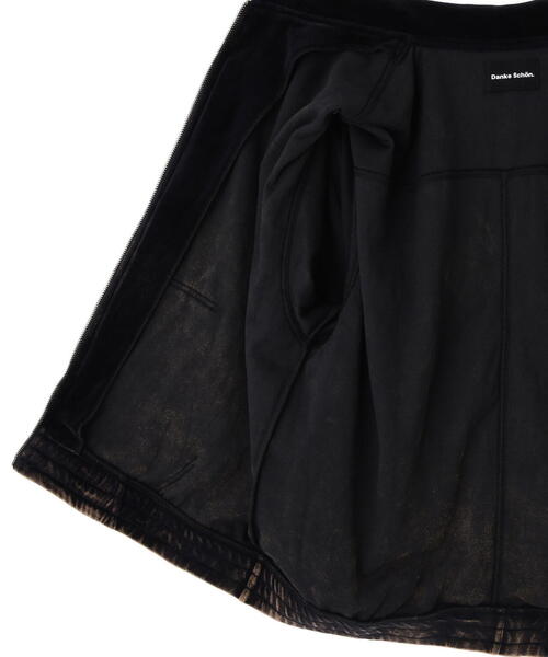 DANKE SCHON（ダンケシェーン）の「【WEB&DEPOT限定】DankeSchon/ダンケシェーン/VELOUR JACKET（その他アウター・レディース・ブラック/ブラウン・L/XL/M）」の13枚目の写真