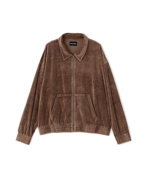 DANKE SCHON（ダンケシェーン）の「【WEB&DEPOT限定】DankeSchon/ダンケシェーン/VELOUR JACKET（その他アウター・レディース・ブラック/ブラウン・L/XL/M）」の9枚目の写真