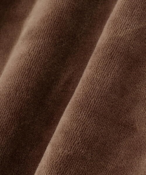 DANKE SCHON（ダンケシェーン）の「【WEB&DEPOT限定】DankeSchon/ダンケシェーン/VELOUR JACKET（その他アウター・レディース・ブラック/ブラウン・L/XL/M）」の8枚目の写真