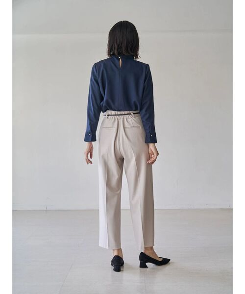 TONAL(トーナル)の「ハイネックアシメボウタイブラウス(シャツ/ブラウス・レディース・ネイビー/ライトブルー/オフホワイト・MEDIUM)」の11枚目の写真