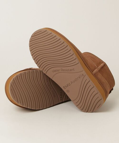 EMU Australia（エミューオーストラリア）の「EMU AUSTRALIA Platform Micro Wool 2.0 エミュー プラットフォーム  ムートンブーツ（ブーツ・レディース・ブラック/ブラウン系1/チャコールグレー・7/8/6）」の20枚目の写真