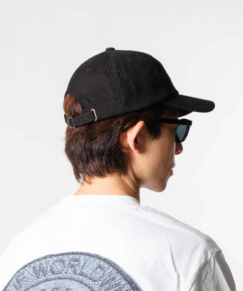 HUF（ハフ）の「HUF OG CORDUROY 6 PANEL CV HAT ハフ オリジナル ロゴ刺繍 コーデュロイ キャップ（キャップ・メンズ・ブラウン系1/ワイン/ブラック・FREE）」の20枚目の写真