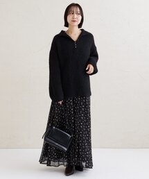 mystic | 【新色花柄登場！2サイズ展開◎】シアーキャミSETワンピース(ワンピース)