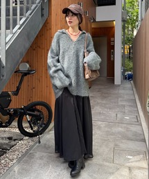 セール】[森川企画]フラワーベロアワンピース（ワンピース）｜mystic