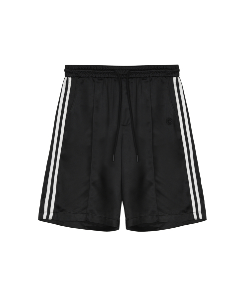 NICK&NICOLE(ニックアンドニコール)の「DOUBLE LINE SATIN HALF PANTS_BLACK(その他パンツ・レディース・ブラック・FREE)」の5枚目の写真
