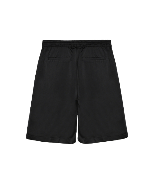 NICK&NICOLE(ニックアンドニコール)の「DOUBLE LINE SATIN HALF PANTS_BLACK(その他パンツ・レディース・ブラック・FREE)」の6枚目の写真