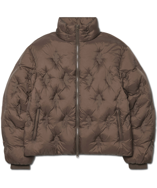 NOMANUAL(NOMANUAL)の「L.S SHORT DOWN JACKET - DEEP BROWN(ダウンジャケット/コート・レディース・その他・SMALL/MEDIUM/LARGE/X-LARGE)」の2枚目の写真