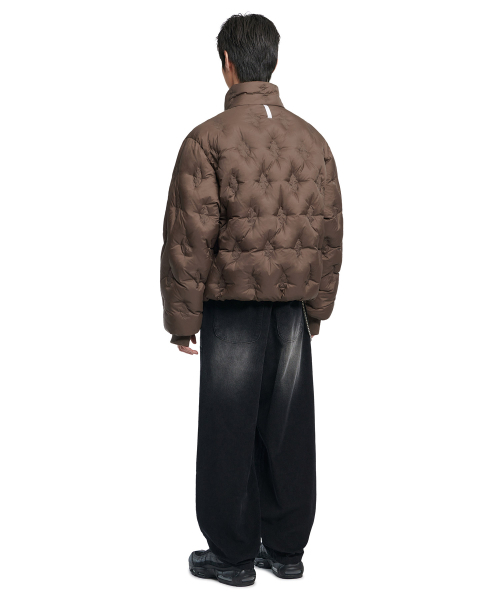 NOMANUAL(NOMANUAL)の「L.S SHORT DOWN JACKET - DEEP BROWN(ダウンジャケット/コート・レディース・その他・SMALL/MEDIUM/LARGE/X-LARGE)」の5枚目の写真