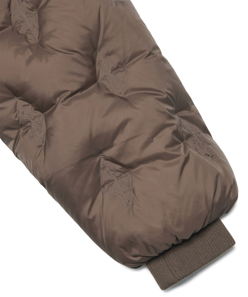 NOMANUAL(NOMANUAL)の「L.S SHORT DOWN JACKET - DEEP BROWN(ダウンジャケット/コート・レディース・その他・SMALL/MEDIUM/LARGE/X-LARGE)」の9枚目の写真