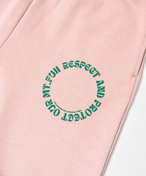 THE GOODLAND MARKET（ザグッドランドマーケット）の「PARKS PROJECT　Mt.FUJI No.4 Sweat Pant（その他パンツ・メンズ・グレー/ピンク・LARGE/MEDIUM）」の10枚目の写真