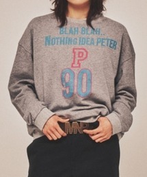 BLAH BLAH SWEATSHIRT / ナンバリングロゴスウェットシャツ