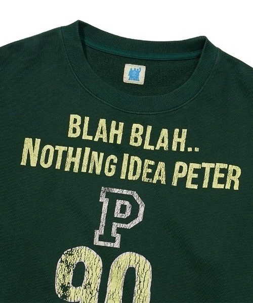 link lot(リンクロット)の「BLAH BLAH SWEATSHIRT / ナンバリングロゴスウェットシャツ(スウェット・レディース・グレー/ネイビー/グリーン・F)」の10枚目の写真