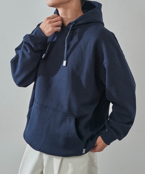 PRO CLUB (プロクラブ)の「【PRO CLUB】13oz Heavyweight Pullover Hoodie 13オンス ヘビーウェイト プルオーバースウェットフーディー オーバーサイズ ビッグシルエット 裏起毛 PCB142 UNTR(パーカー・メンズ・ブラック/チャコールグレー/グレー/ネイビー/ホワイト・M/L/XL)」の5枚目の写真