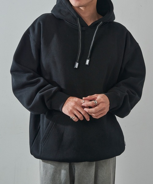 PRO CLUB (プロクラブ)の「【PRO CLUB】13oz Heavyweight Pullover Hoodie 13オンス ヘビーウェイト プルオーバースウェットフーディー オーバーサイズ ビッグシルエット 裏起毛 PCB142 UNTR(パーカー・メンズ・ブラック/チャコールグレー/グレー/ネイビー/ホワイト・M/L/XL)」の3枚目の写真
