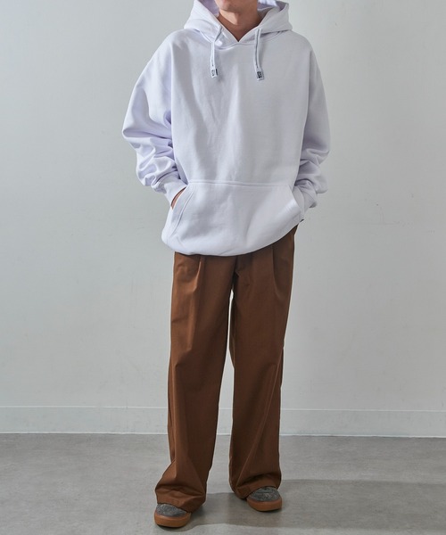 PRO CLUB (プロクラブ)の「【PRO CLUB】13oz Heavyweight Pullover Hoodie 13オンス ヘビーウェイト プルオーバースウェットフーディー オーバーサイズ ビッグシルエット 裏起毛 PCB142 UNTR(パーカー・メンズ・ブラック/チャコールグレー/グレー/ネイビー/ホワイト・M/L/XL)」の10枚目の写真