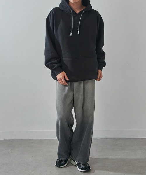 PRO CLUB (プロクラブ)の「【PRO CLUB】13oz Heavyweight Pullover Hoodie 13オンス ヘビーウェイト プルオーバースウェットフーディー オーバーサイズ ビッグシルエット 裏起毛 PCB142 UNTR(パーカー・メンズ・ブラック/チャコールグレー/グレー/ネイビー/ホワイト・M/L/XL)」の14枚目の写真
