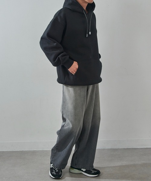 PRO CLUB (プロクラブ)の「【PRO CLUB】13oz Heavyweight Pullover Hoodie 13オンス ヘビーウェイト プルオーバースウェットフーディー オーバーサイズ ビッグシルエット 裏起毛 PCB142 UNTR(パーカー・メンズ・ブラック/チャコールグレー/グレー/ネイビー/ホワイト・M/L/XL)」の15枚目の写真