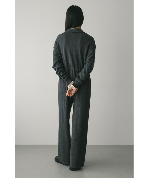 セール】ルーズニットオールインワン（つなぎ/オールインワン