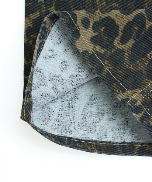 ANAP（アナップ）の「レオパード ストレート デニム パンツ（デニムパンツ・レディース・ブラウン・S/M）」の9枚目の写真