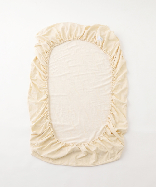 journal standard Furniture (ジャーナルスタンダードファニチャー)の「SWAY BOX SHEET S ボックスシーツ シングル(寝具・レディース・ベージュ・FREE)」の4枚目の写真