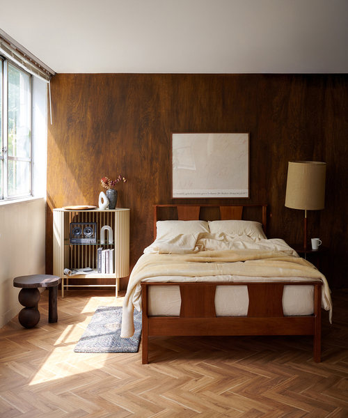 journal standard Furniture (ジャーナルスタンダードファニチャー)の「SWAY BOX SHEET S ボックスシーツ シングル(寝具・レディース・ベージュ・FREE)」の13枚目の写真