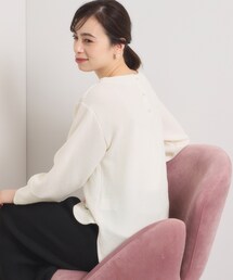 【洗濯機OK】ラウンドヘム起毛リブプルオーバー