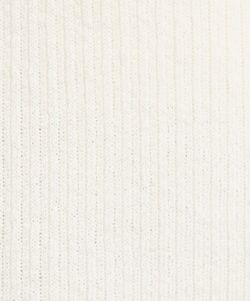 ITS'DEMO（イッツデモ）の「【洗濯機OK】ラウンドヘム起毛リブプルオーバー（Tシャツ/カットソー・レディース・アイボリー/ナチュラル/チャコールグレー・00）」の7枚目の写真