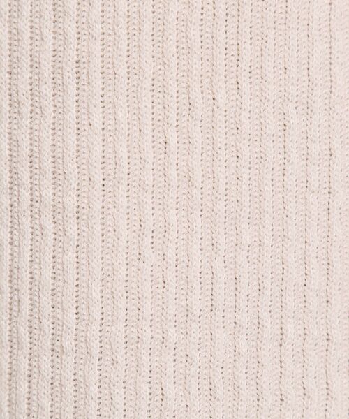 ITS'DEMO（イッツデモ）の「【洗濯機OK】ラウンドヘム起毛リブプルオーバー（Tシャツ/カットソー・レディース・アイボリー/ナチュラル/チャコールグレー・00）」の15枚目の写真