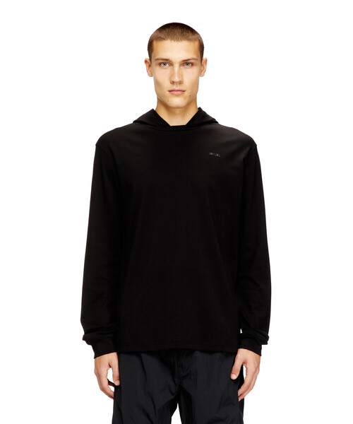 メンズ フード付き長袖Tシャツ T-BILL-LS-HOOD-MET（Tシャツ