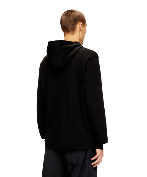 メンズ フード付き長袖Tシャツ T-BILL-LS-HOOD-MET（Tシャツ