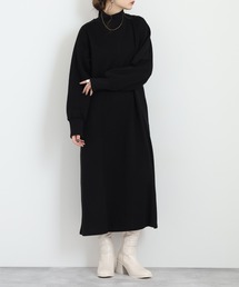 EGLANTINE ダンボールモックネックワンピース