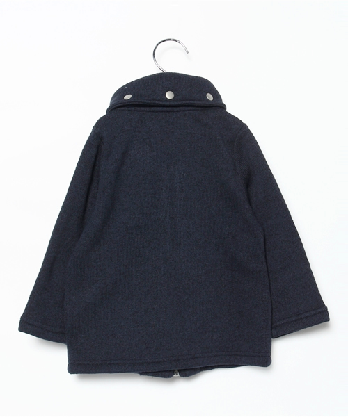 CIAOPANIC TYPY（チャオパニックティピー）の「プリントフリースマリンジャケット（ブルゾン・キッズ・ネイビー/グレー・105/135/125/115/95）」の3枚目の写真