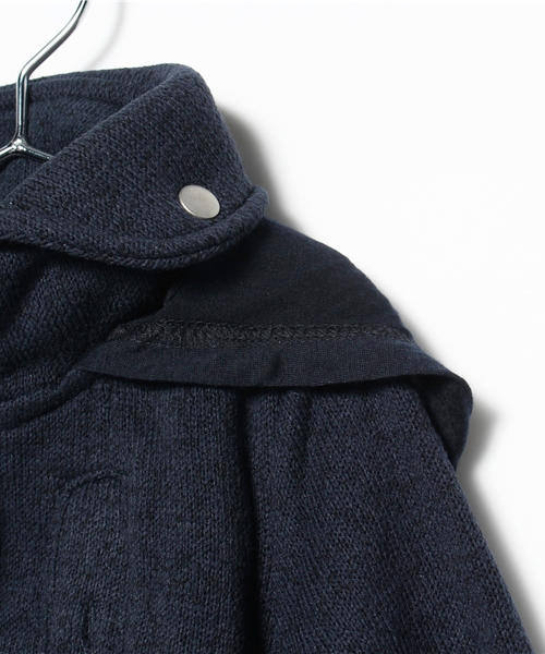 CIAOPANIC TYPY（チャオパニックティピー）の「プリントフリースマリンジャケット（ブルゾン・キッズ・ネイビー/グレー・105/135/125/115/95）」の5枚目の写真