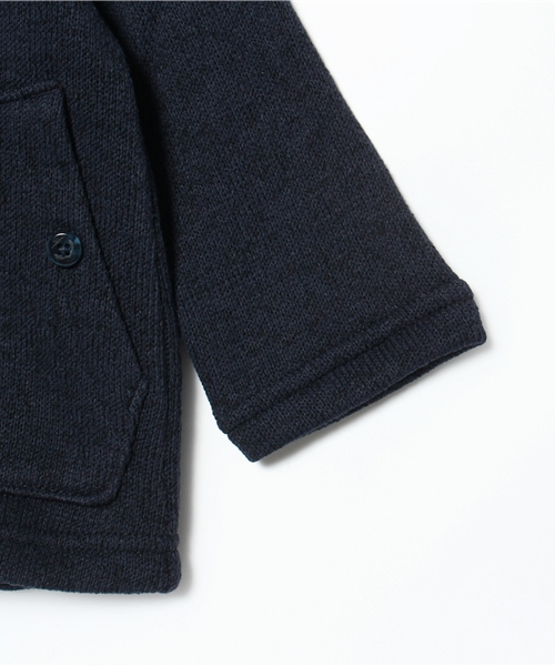 CIAOPANIC TYPY（チャオパニックティピー）の「プリントフリースマリンジャケット（ブルゾン・キッズ・ネイビー/グレー・105/135/125/115/95）」の7枚目の写真