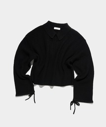 Knuth Marf（クヌースマーフ）の「EX.cashmere slit neck loose short knit（ニット/セーター）」
